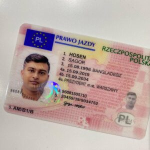 شراء رخصة قيادة بولندية